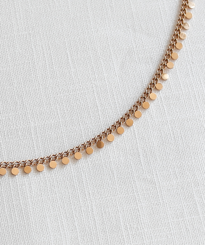 Coins Ketten-Armband Set