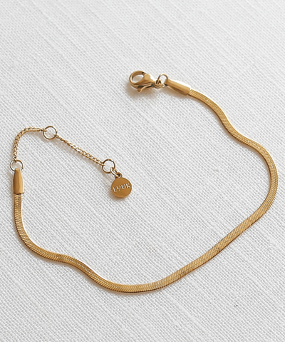 Schlangen Ketten-Armband Set