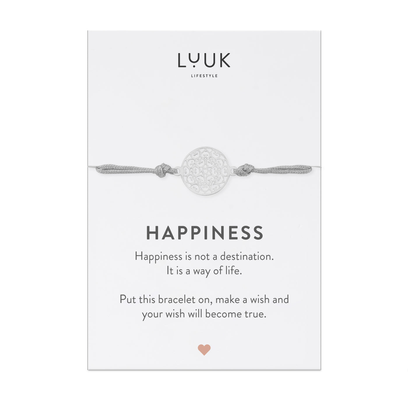 Seidenarmband mit Blume des Lebens