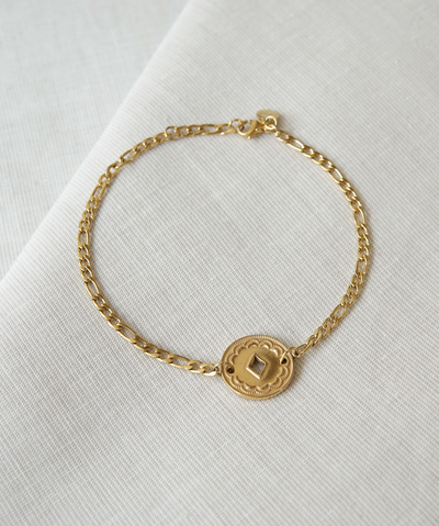 Flora Coin Armband