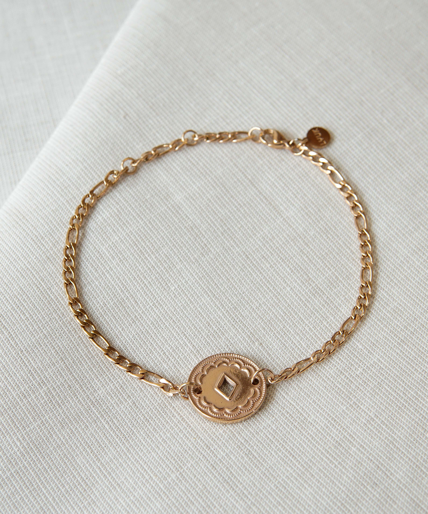 Flora Coin Armband