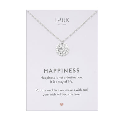 Kette mit Boho Coin hammered