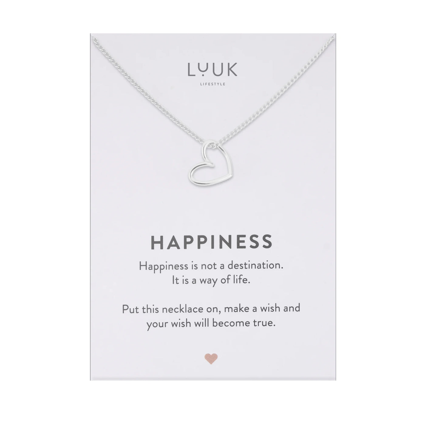 Kette Minimalist Heart