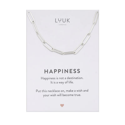 Paperclip Choker Kette