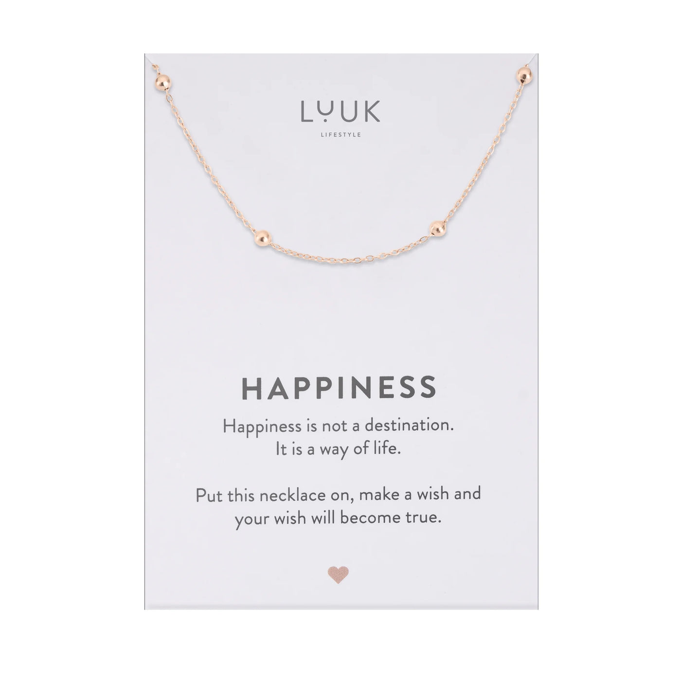 Satellitenkette Kügelchen