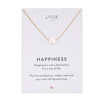 Kette mit Solitär Perle