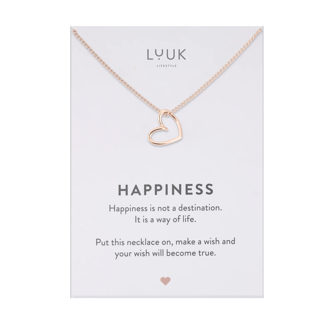 Kette Minimalist Heart