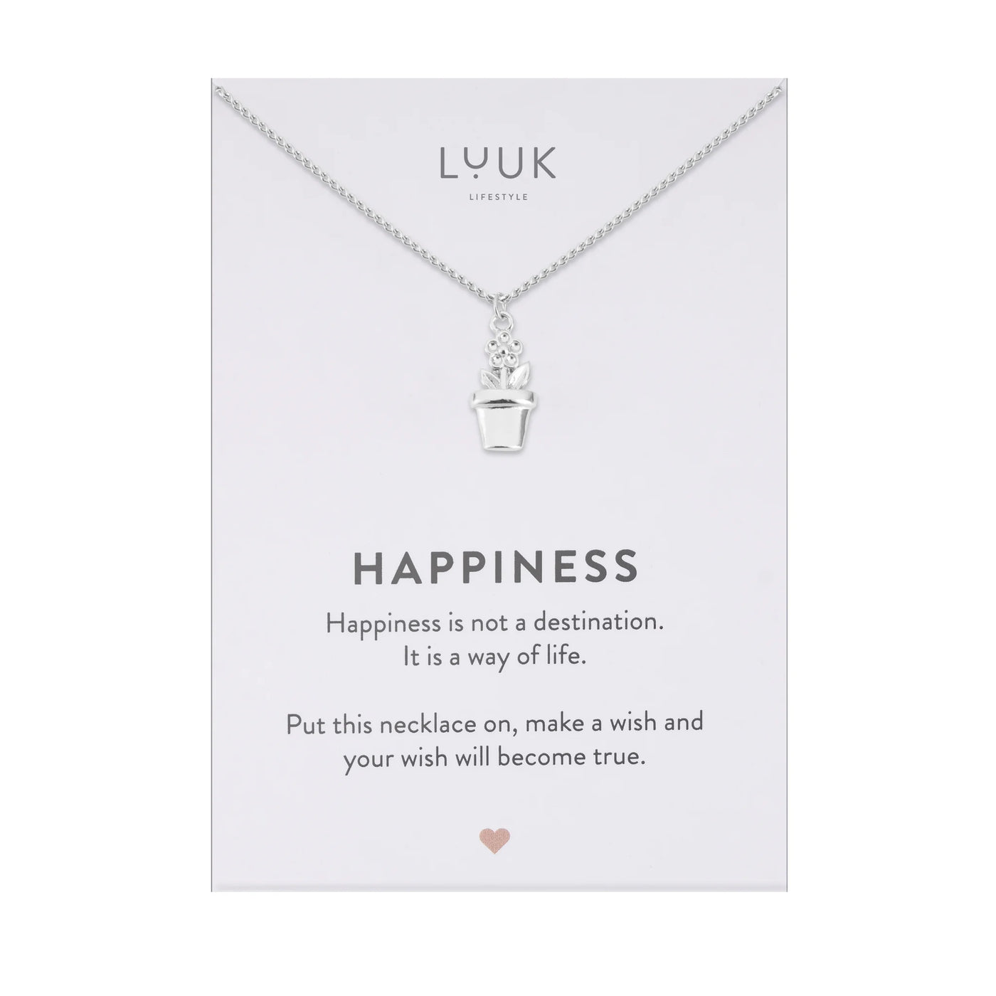 Kette mit Blumentopf