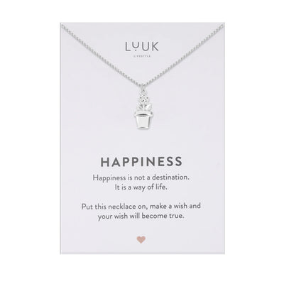 Kette mit Blumentopf