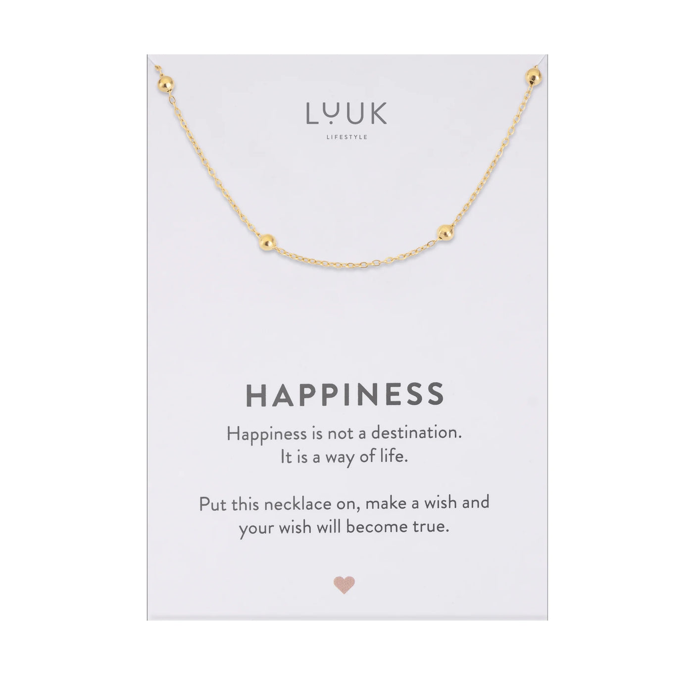 Satellitenkette Kügelchen