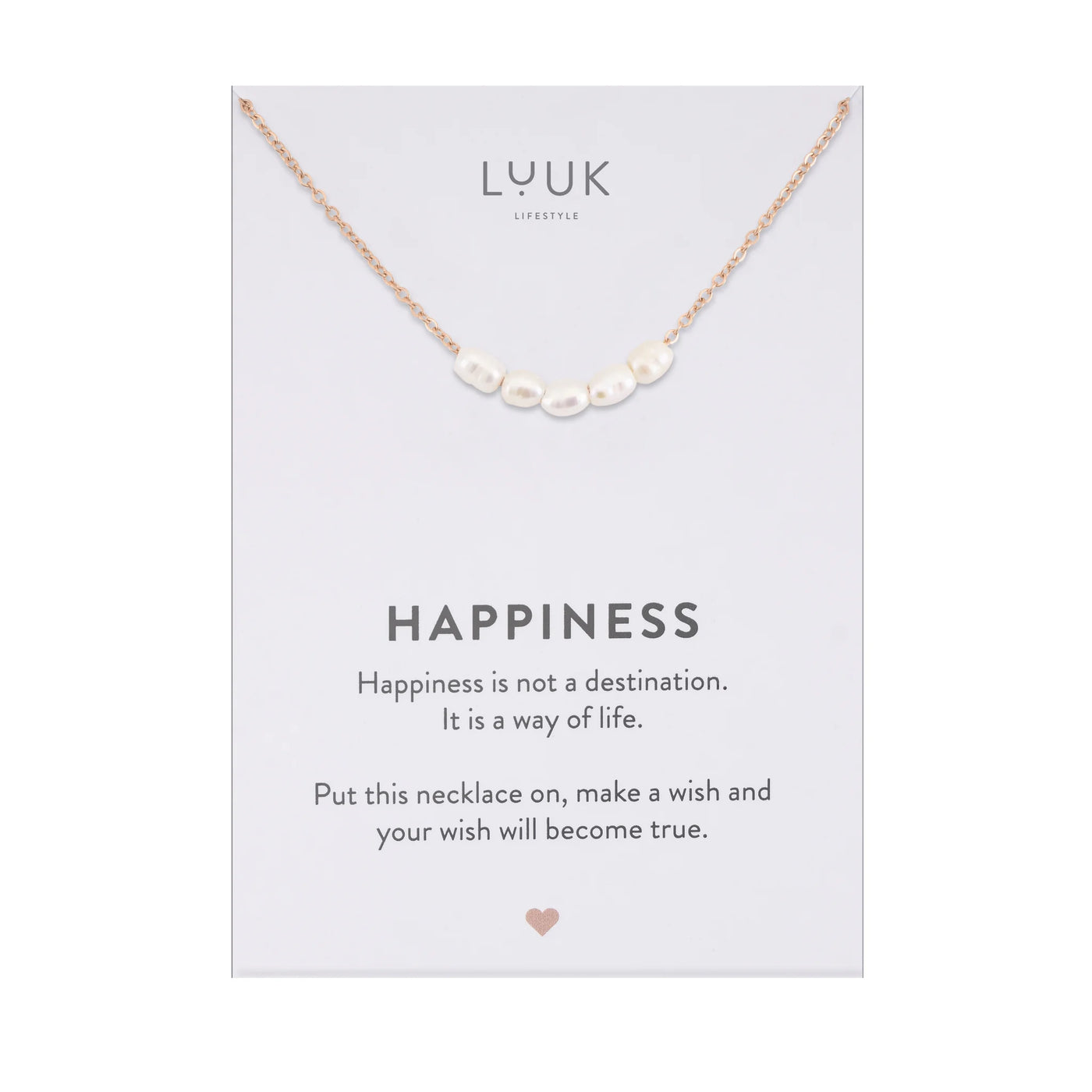 Kette mit Süßwasser Perlen