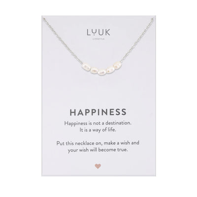 Kette mit Süßwasser Perlen