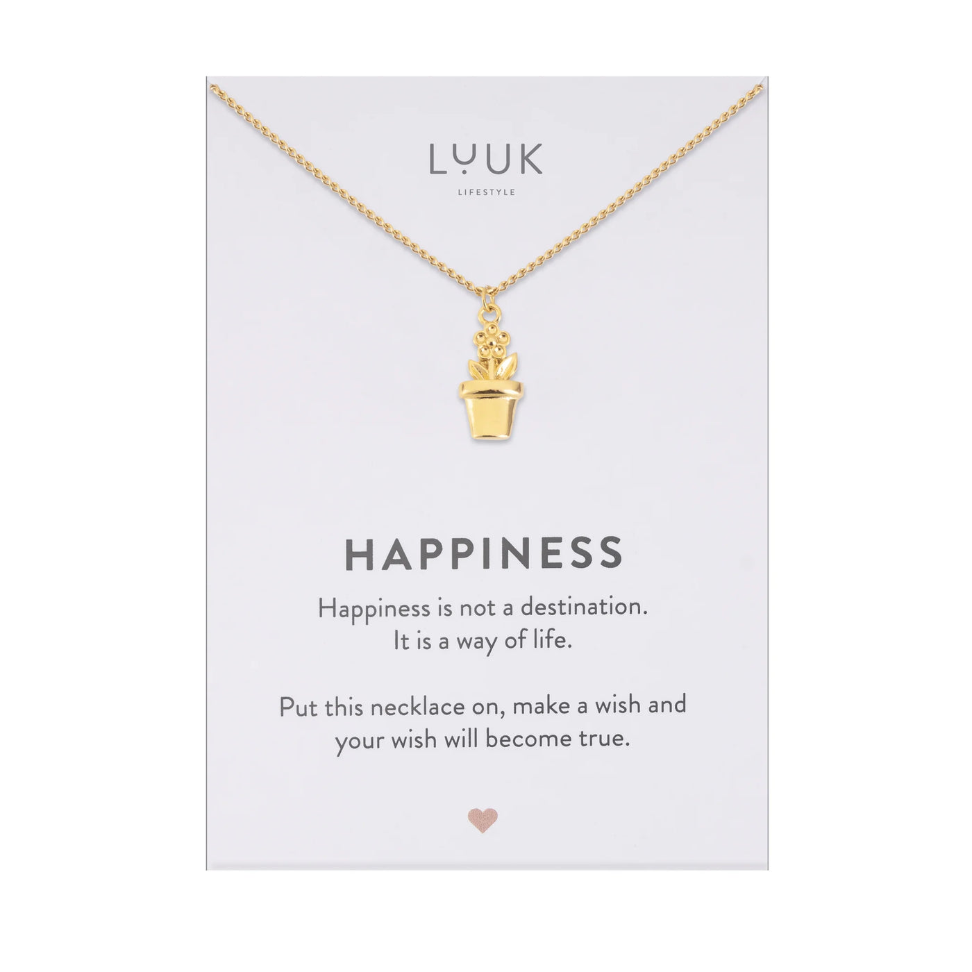 Kette mit Blumentopf