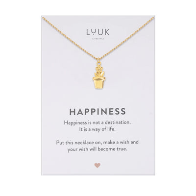 Kette mit Blumentopf