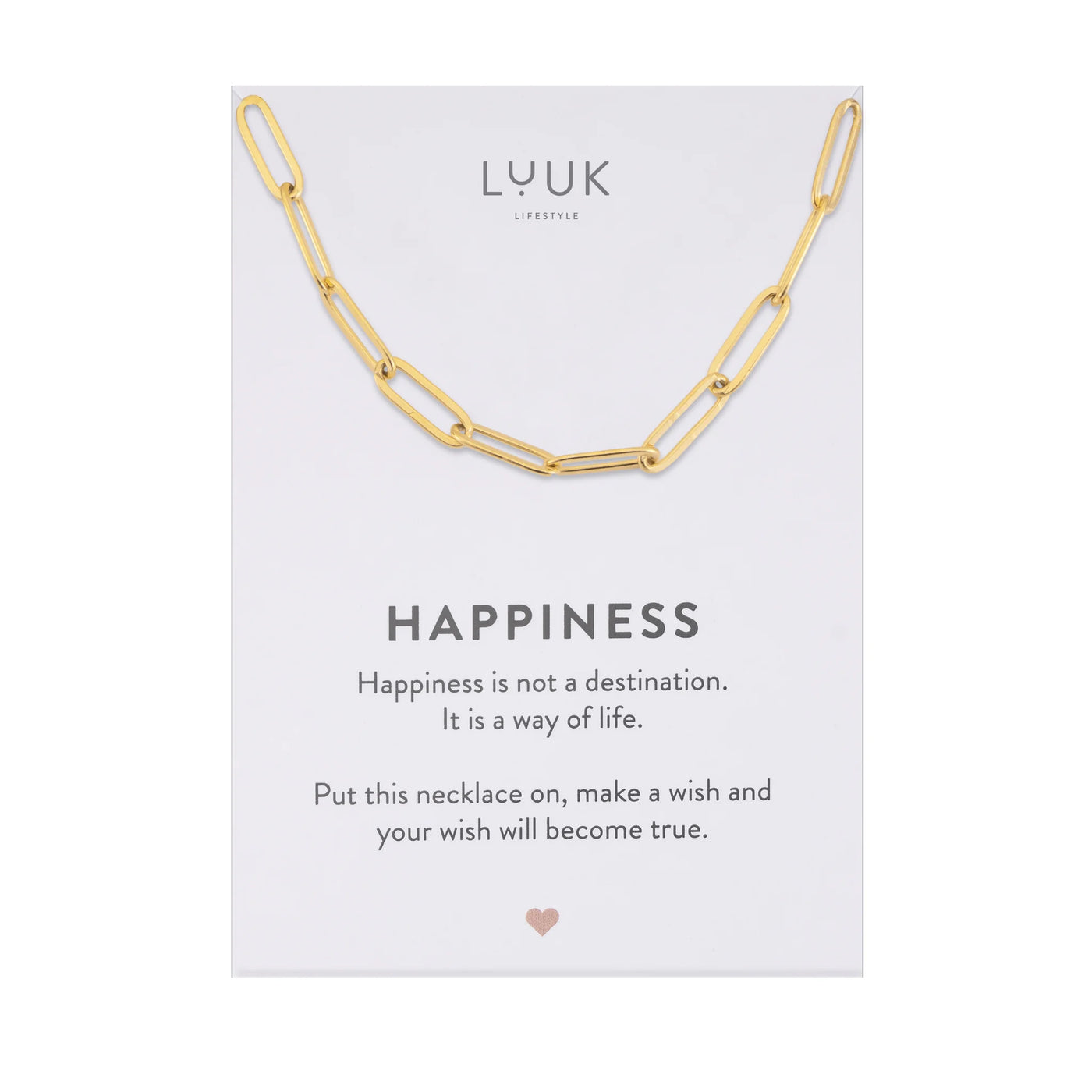 Paperclip Choker Kette