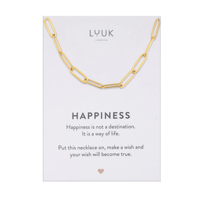 Paperclip Choker Kette