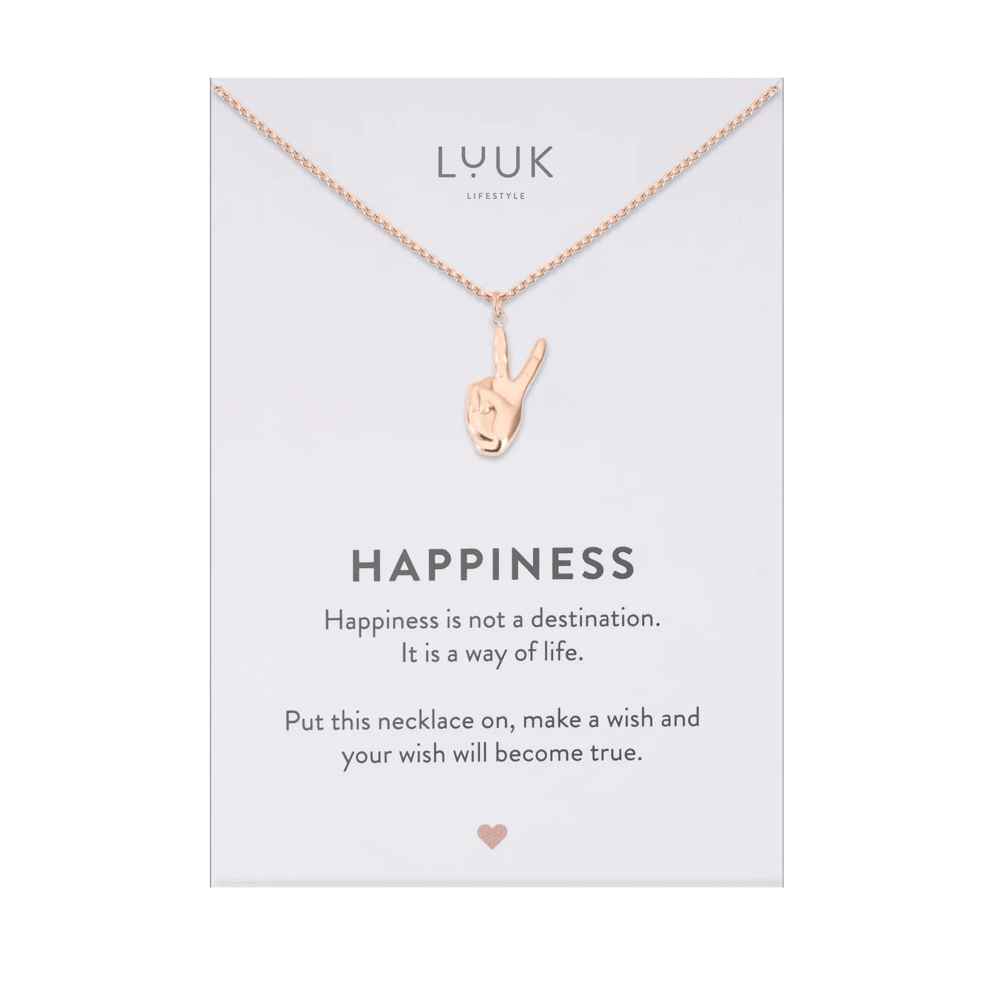 Kette mit Victory Hand