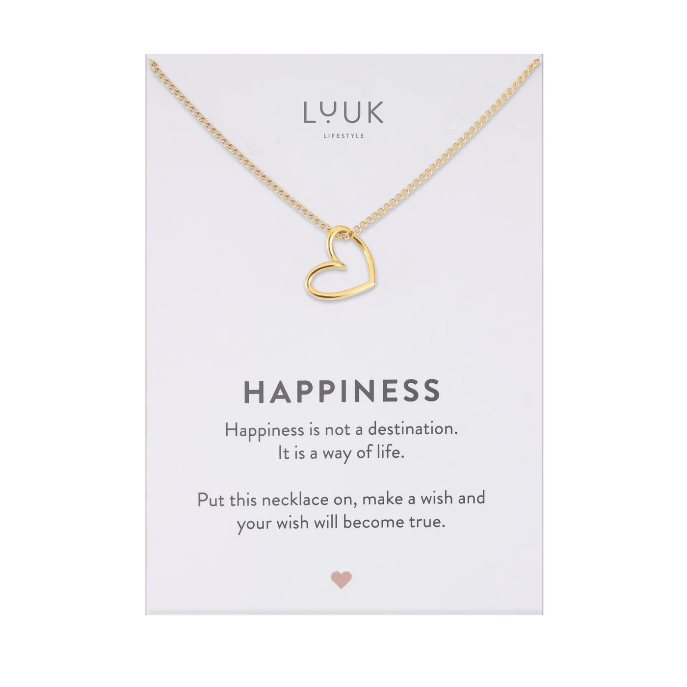 Kette Minimalist Heart