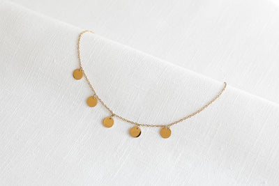 Kette mit Plättchen