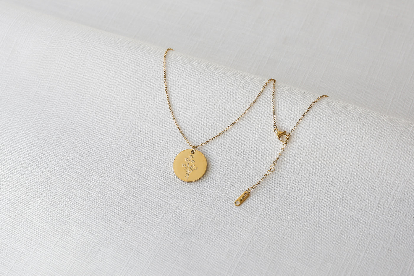 Kette mit Blume