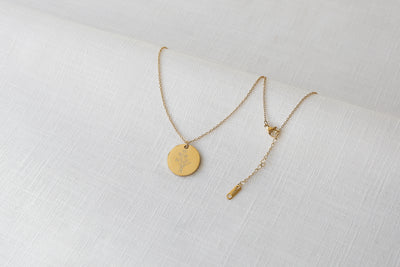 Kette mit Blume