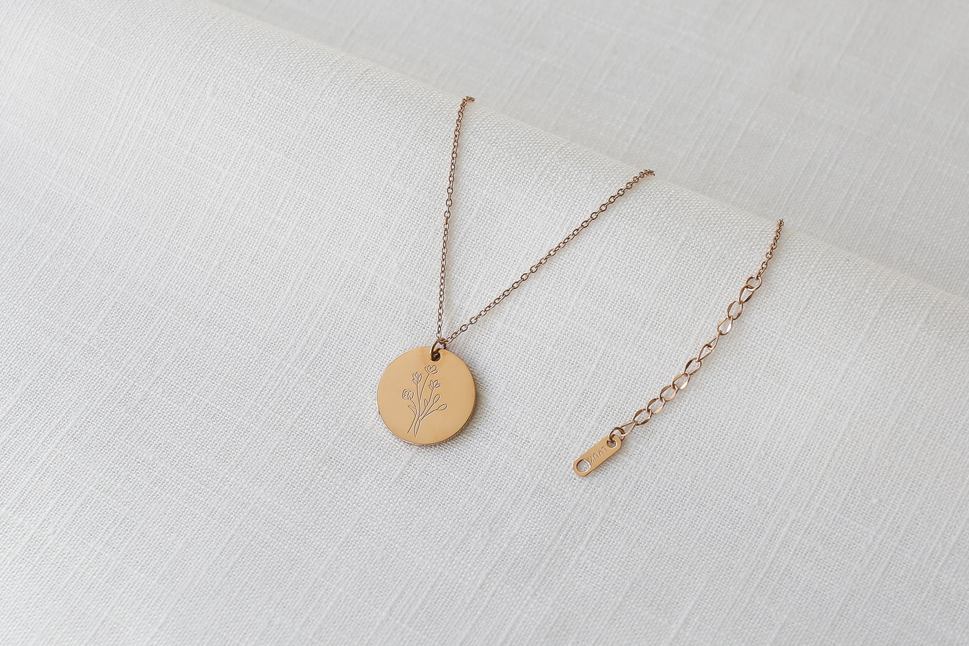 Kette mit Blume