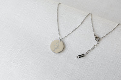 Kette mit Blume