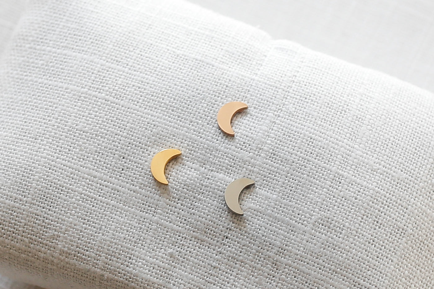 Ohrstecker mit Stern & Mond