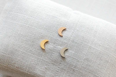 Ohrstecker mit Stern & Mond