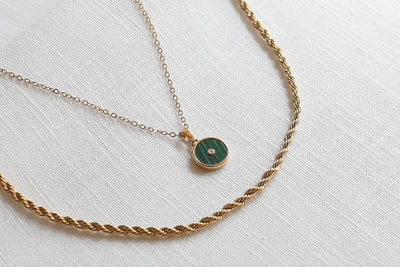 Ketten-Set mit Lapis Lazuli
