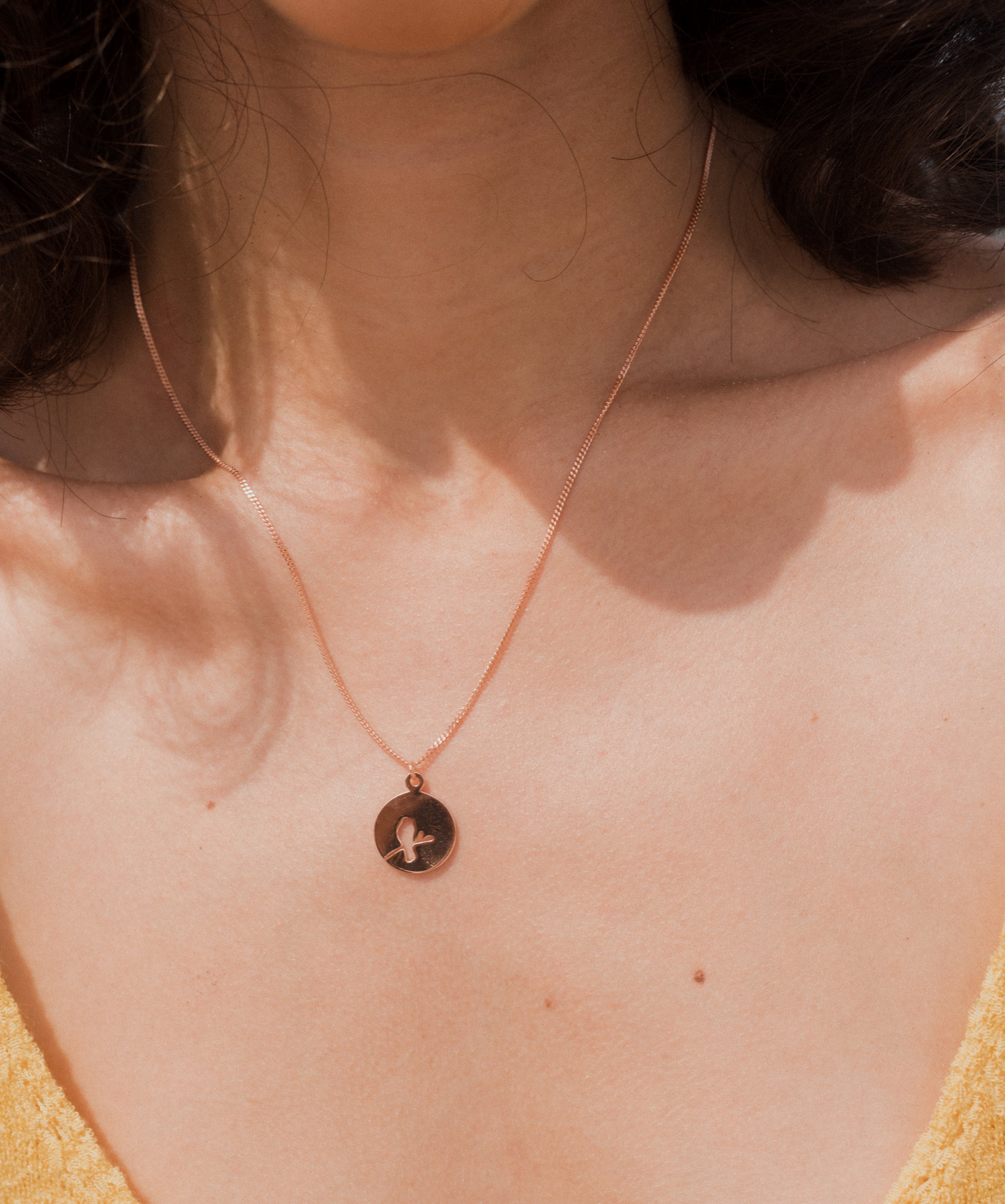 Kette mit Amsel