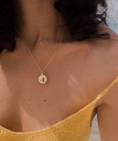 Kette mit Amsel