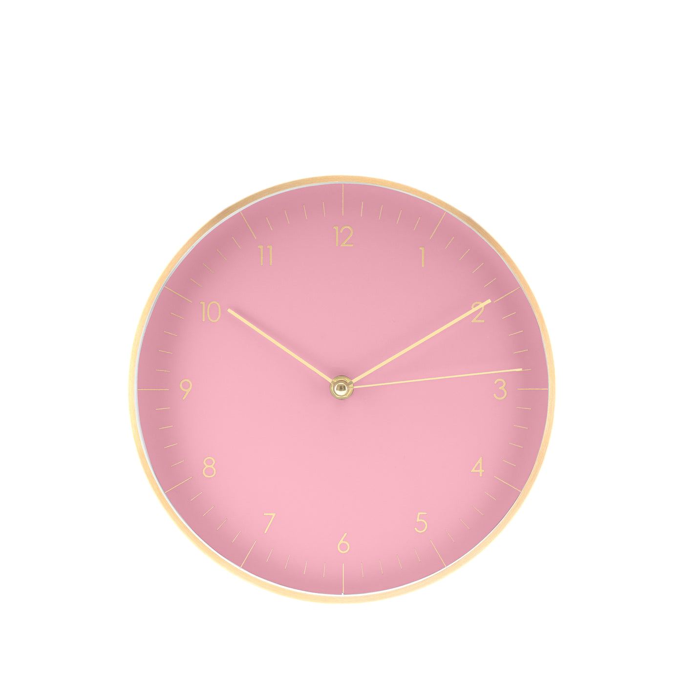 Wall Clock Helsinki, pink