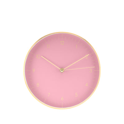 Wall Clock Helsinki, pink