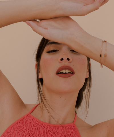 Armband mit Herzen