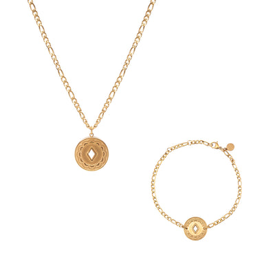 Flora Ketten-Armband Set