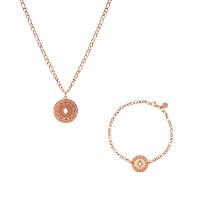 Flora Ketten-Armband Set