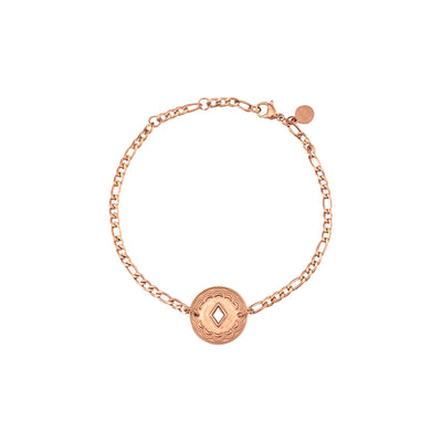 Flora Coin Armband