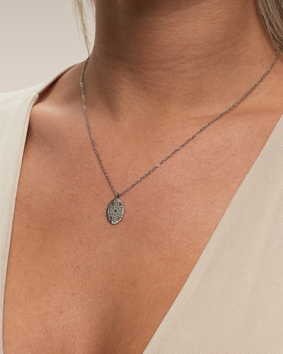 Kette mit Mandala Anhänger