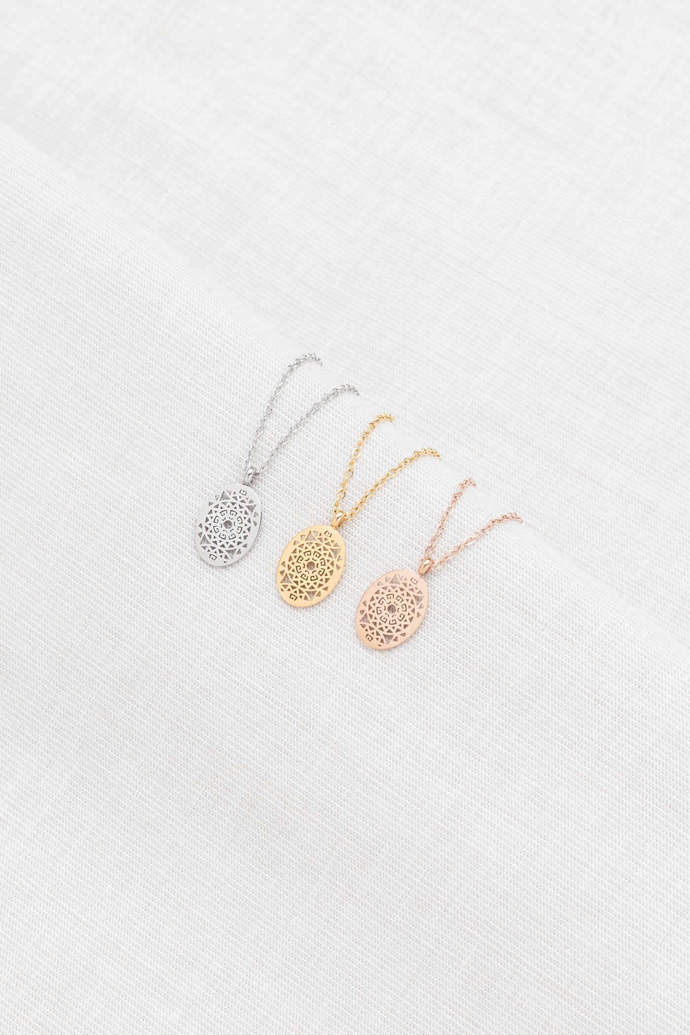Kette mit Mandala Anhänger