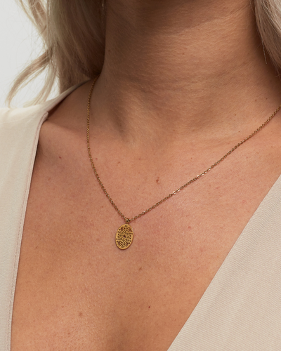 Kette mit Mandala Anhänger