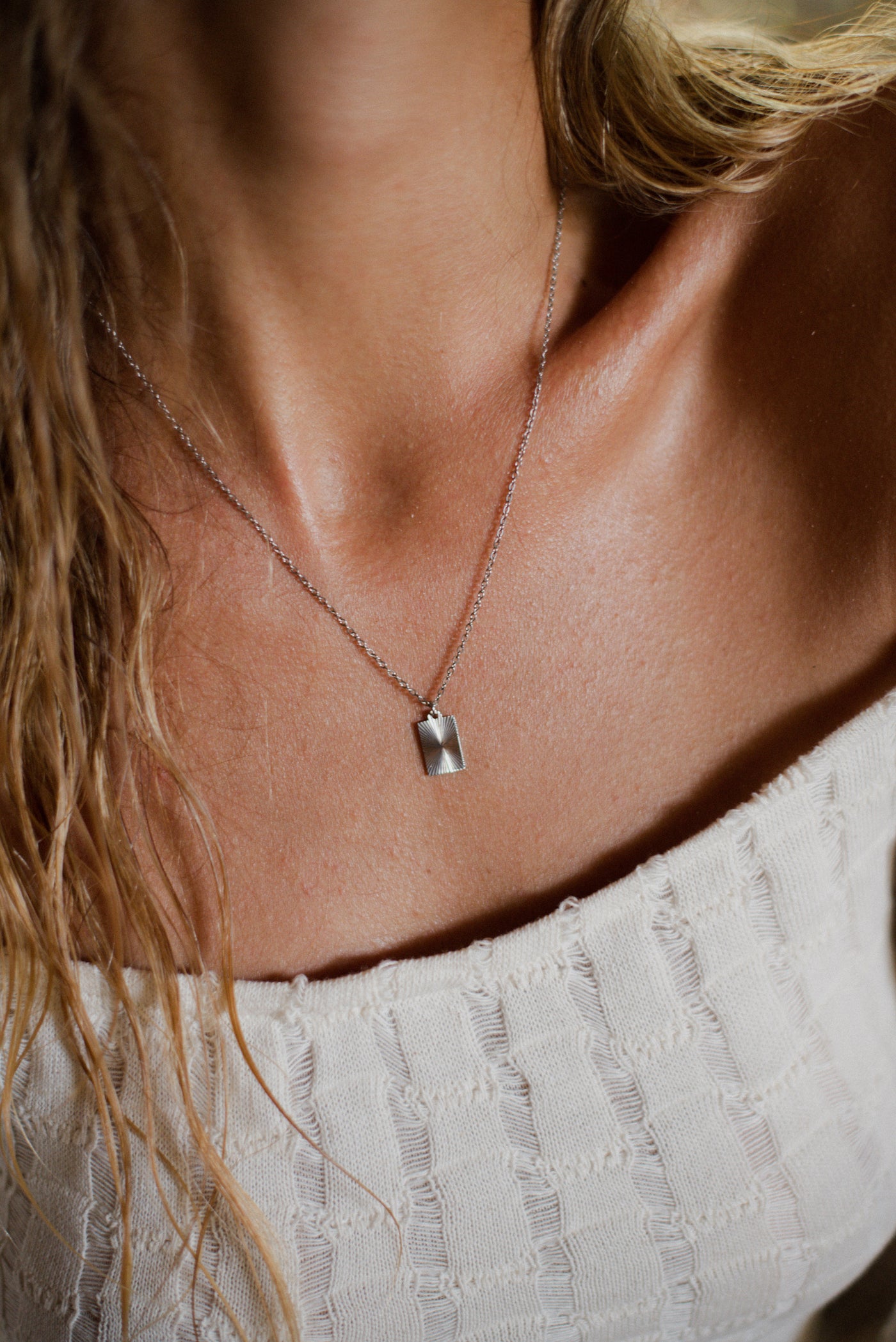 Kette mit Sonnen Anhänger