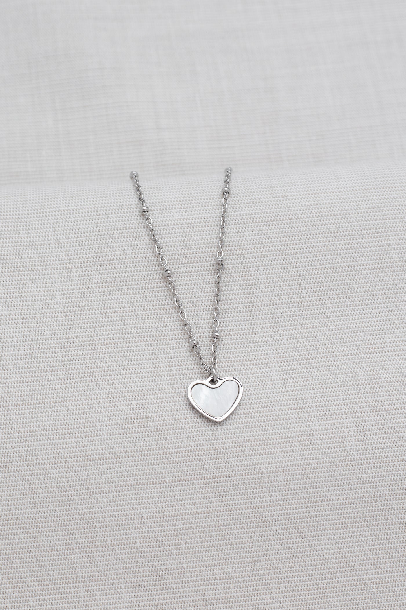 Kette mit Pearl Herz Anhänger