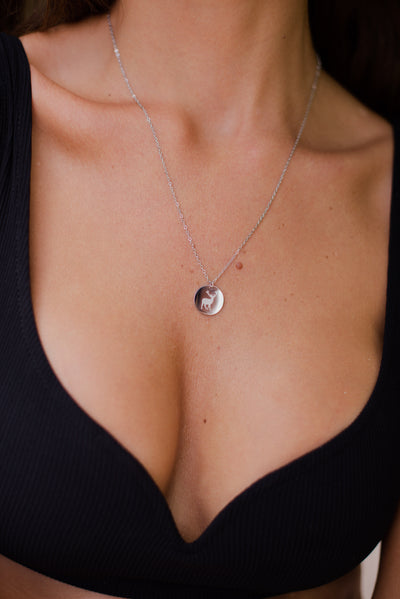 Kette mit Hirsch Münze Anhänger