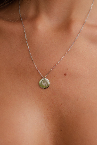 Kette mit Alpaka Anhänger