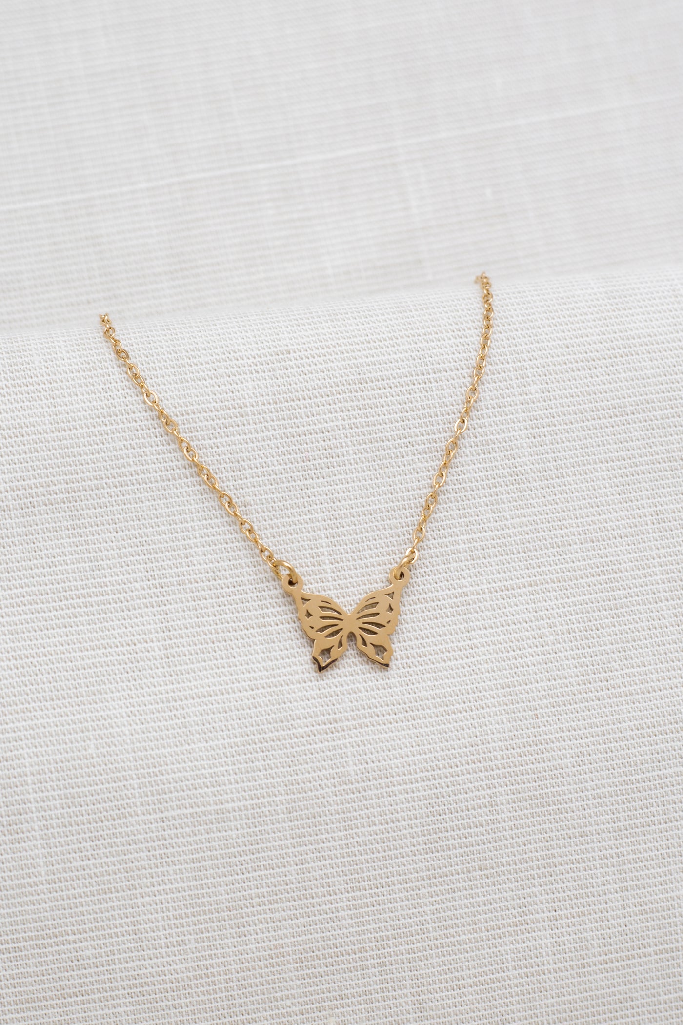 Kette mit Schmetterling Anhänger