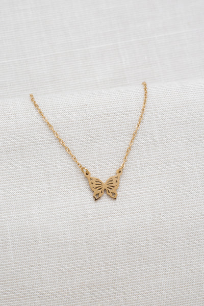 Kette mit Schmetterling Anhänger
