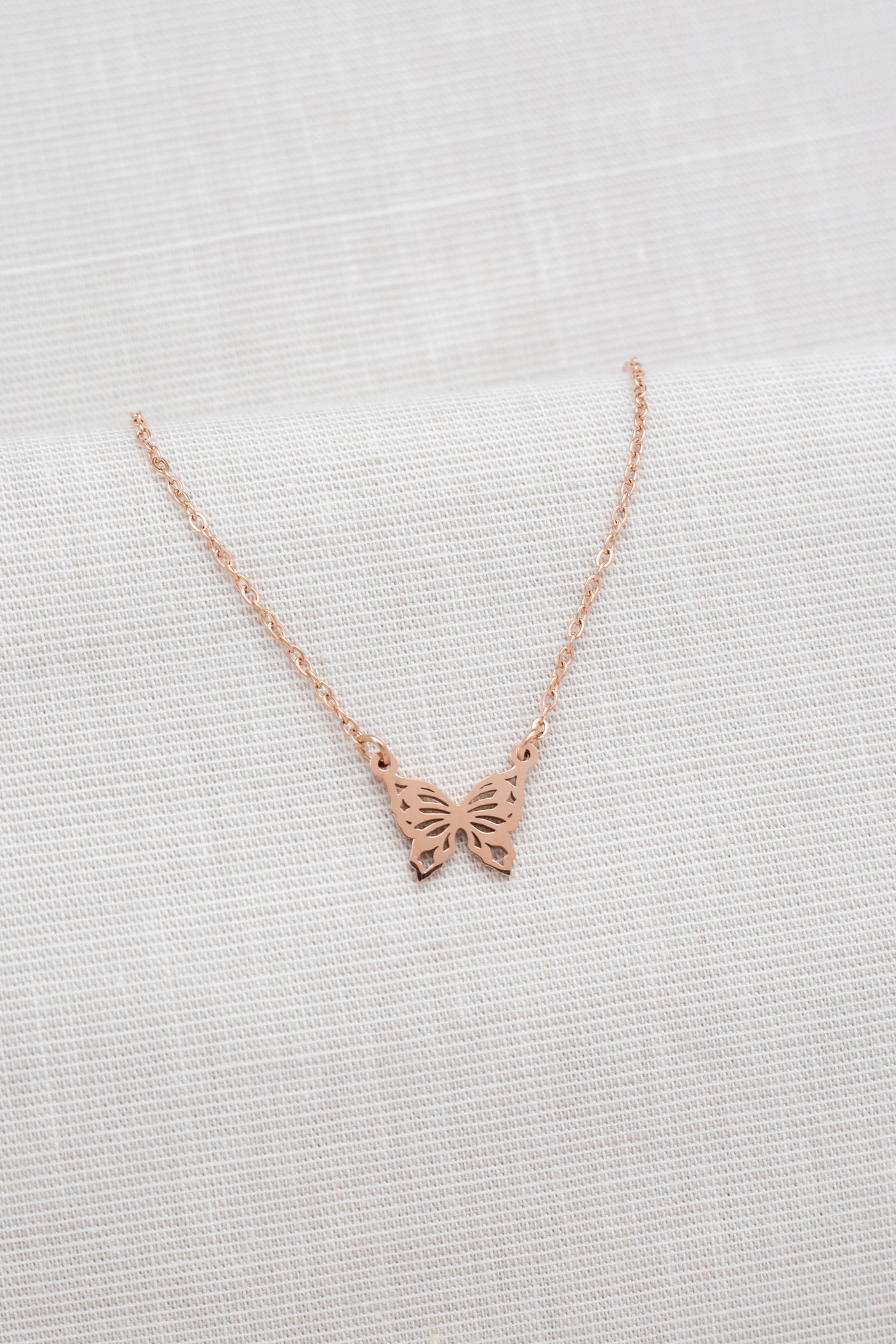 Kette mit Schmetterling Anhänger