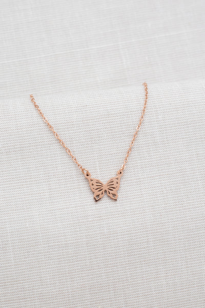 Kette mit Schmetterling Anhänger
