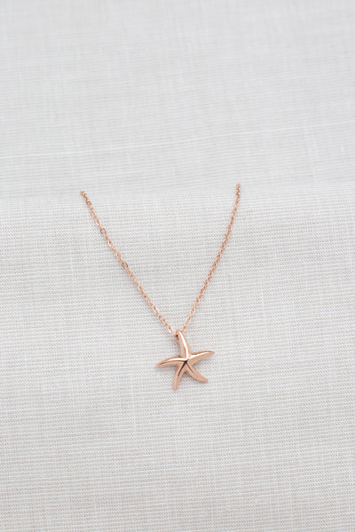 Kette mit Seestern Anhänger